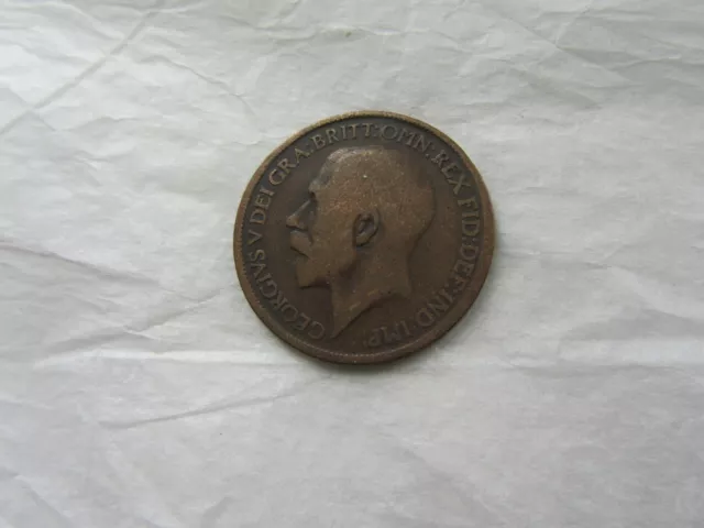 1918 George V Half-Penny