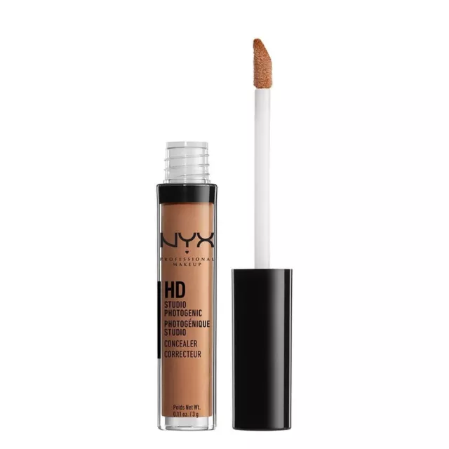 NYX PROFESSIONAL MAKEUP LIQUID CONCEALER WAND NUTMEG HD PHOTOGENIC 3g ( C)