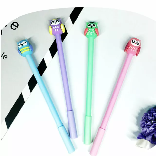 8pcs Cute Kawaii Crown Dolphin Gel Ink Roller Ball Point Pen School Kids  Pens