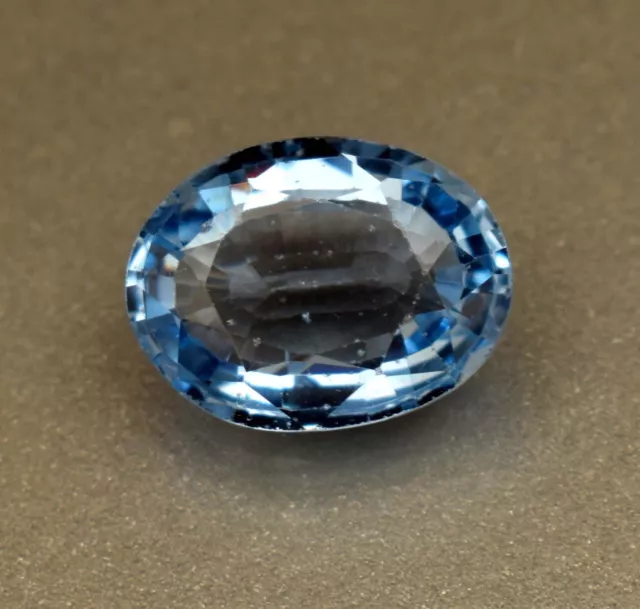 Topaz Swiss Blue Oval Cut 3.80 Ct Loose Gemstone For Ring Use