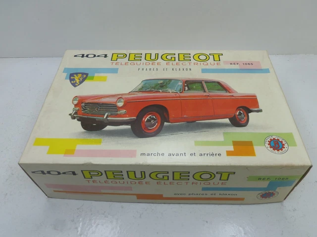 Jouet Ancien FJ France – Cabriolet Auto-Ecole – Tôle – Pile – Joustra Jep