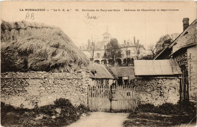CPA AK La Normandie - approx. de PACY-sur-EURE - Chateau de (656313)