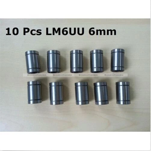 LM6UU Cuscinetto a sfera lineare boccola per stampante 3D asta 6 mm RepRap TBEDIU*UL