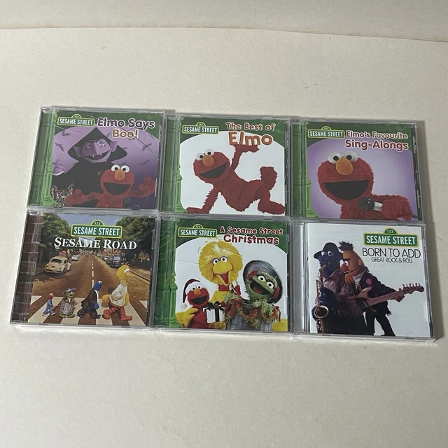 6 X SESAME Street CD Music Bundle: Elmo Says Boo!Best Of Elmo - New ...
