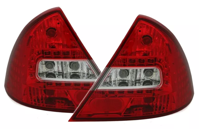 LED Rückleuchten Set für Ford Mondeo MK3 Limo in Rot Weiss Heckleuchten Klarglas