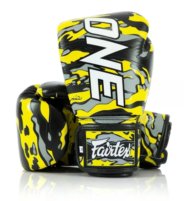 Fairtex Limited Edition "ONE-FC X Mr. Sabotage" Camouflage Gloves - BGV-Premium