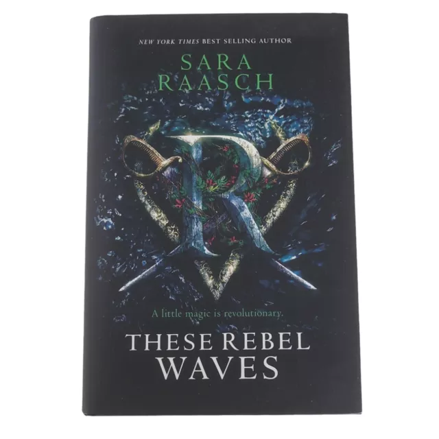 These Rebel Waves By Sara Raasch Hardcover 2018 First Edition Signed Y.A Fiction
