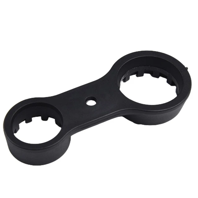 Outil Mécanique Suspension Clé à Fourche Moto Qiilu 50mm - Alliage Aluminium - Pour 125/150/250/350/450/550 SX XCWP - Orange Outil Suspension Motocross