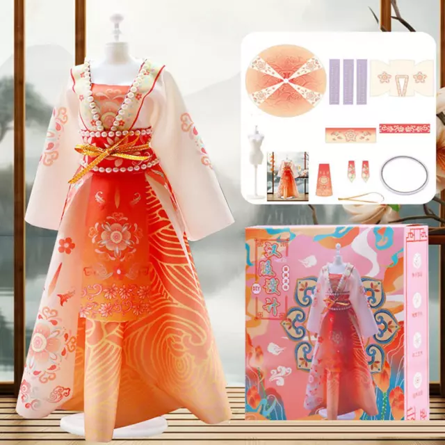Fashion Designer Kits for Girls Doll Clothing Design Kids Sewing Kits for Teens