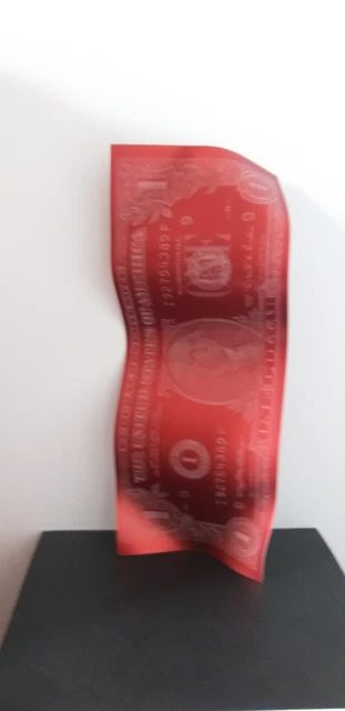 Karl Lagasse, RARE : One dollar Red Christmas signé - 55 exemplaires seulement 3