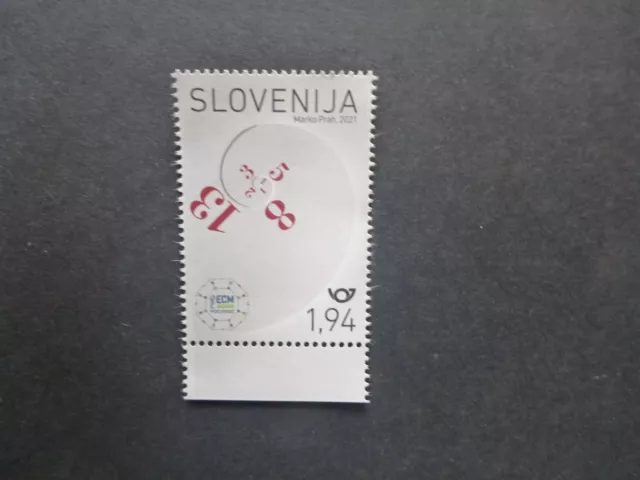 SLOVENIA 2021 8th European Congress of Mathematics Mint Stamp