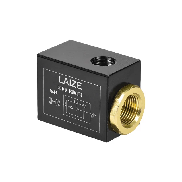 Valvola Scarico Rapido G1/4 Lega Alluminio Controllo Aria Componente Pneumatico Valvola Scarico Rapido G1/4 Lega Alluminio Controllo Aria Componente Pneumatico