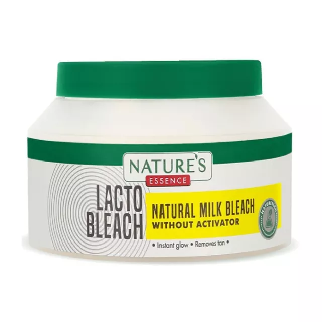 NATURES ESSENCE Lacto-Bleichcreme, milchig weiß, frei von Pigmentierung mit FS