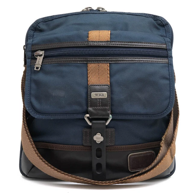 TUMI SHOULDER BAG 222304HK2 ALPHA BRAVO ANNAPOLIS ZIP FLAP HICKORY y1106 54