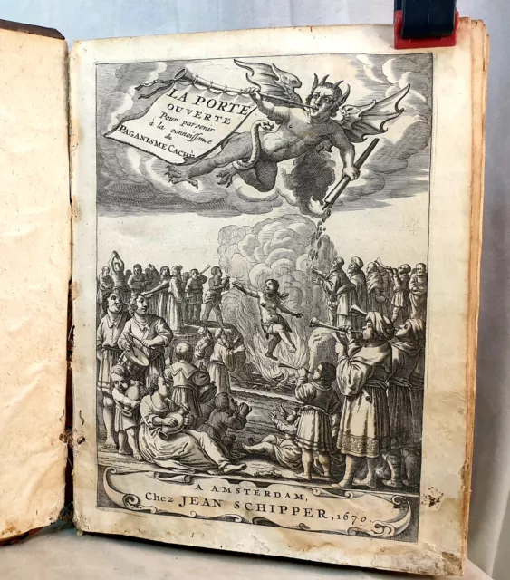 1670, Paganisme, Kircher, Bramines, Abraham Roger