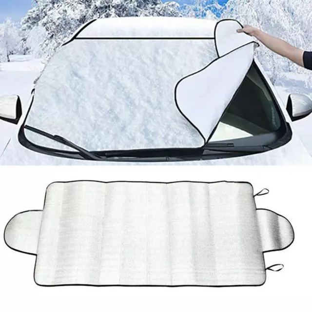 Auto Windschutzscheibe Schneedecke Winter Eis Frostschutz Sonne beu DE NEU