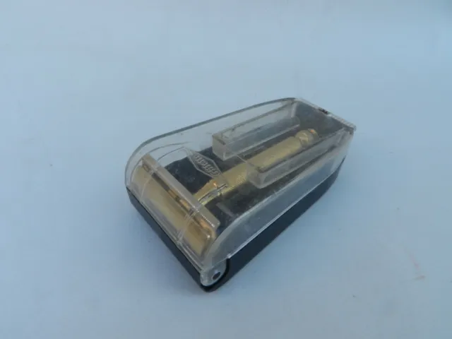 Vintage Rare Gillette Safety Razor Argentina Goldtone With Case, Good Condition