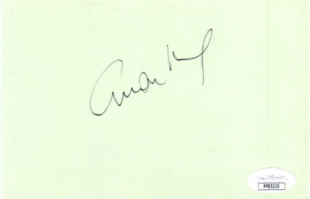 Dr Zhivago's OMAR SHARIF + Julia's VANESSA REDGRAVE Signed Autographs w/JSA COA