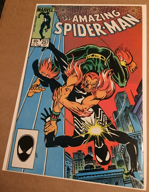 Amazing Spider-Man # 257 - 2Nd App Puma / Id Revealed To Mary Jane - Marvel 1984