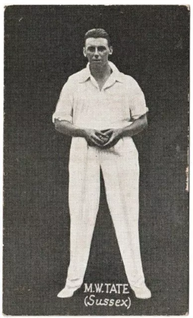 Australian Licorice - 'English Cricketers (Blue Back)' (1928) - Card #20 - M....