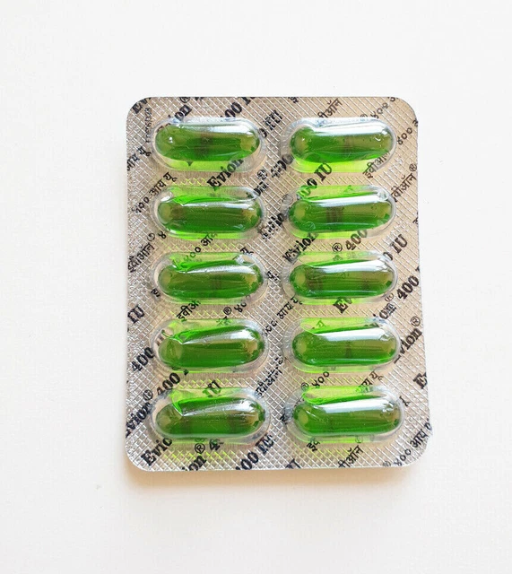 VITAMIN E - Evion Capsules for Glowing Face Strong Hair Nails Glow Acne Wrinkles EUR 4,48 - PicClick IT VITAMIN E - Evion Capsules for Glowing Face Strong Hair Nails Glow Acne Wrinkles EUR 4,48 - PicClick IT
