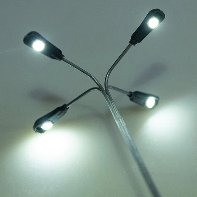 4Pcs Landscape Decorate Small Doll House Lighting for Display Landscape Decorate