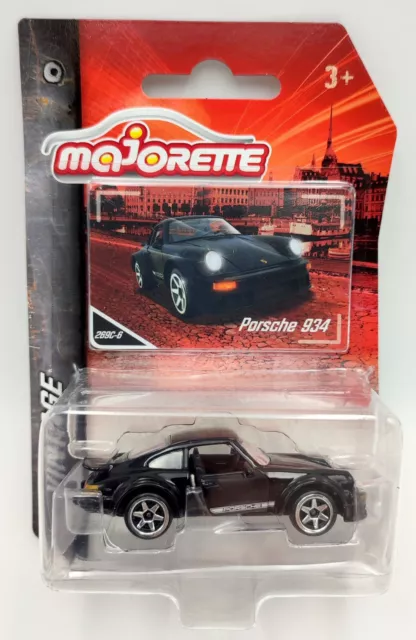 Voiture miniature Porsche 934 ref 269C - Majorette - Label Emmaüs