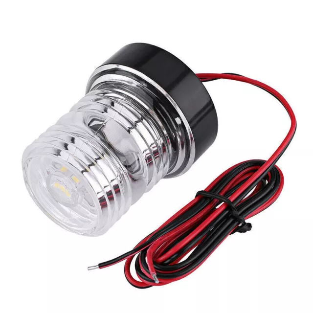 Marine LED Anchor Navigation Light Boat Yacht Light All Round 360 Degree White