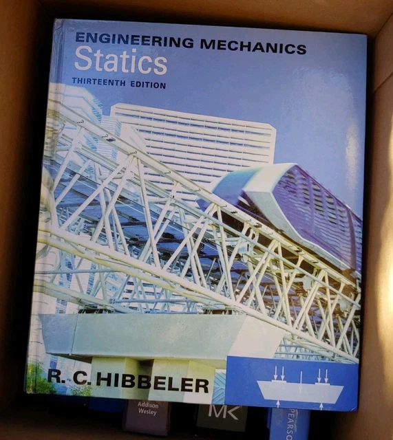 ENGINEERING MECHANICS: STATICS (13th Edition) by Hibbeler, Russell C. £30.41 - PicClick UK