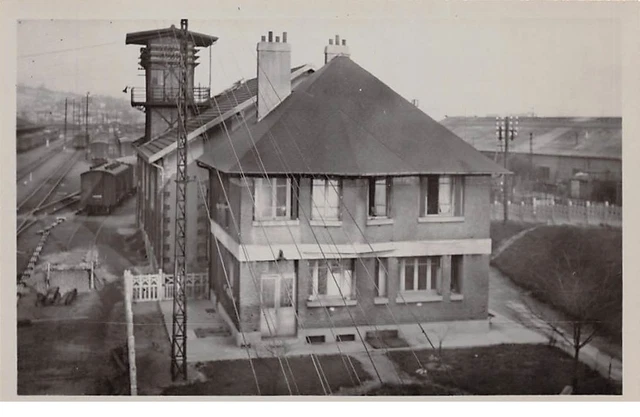 95 .n° 110616 . argenteuil . la gare de triage .cpsm .