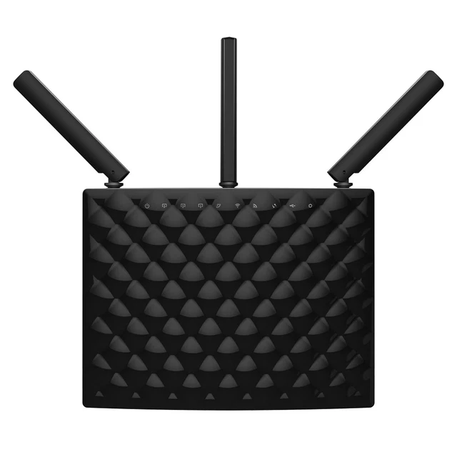 Tenda AC15 WLAN router dual-band (2.4 GHz/5 GHz) Gigabit Ethernet Black
