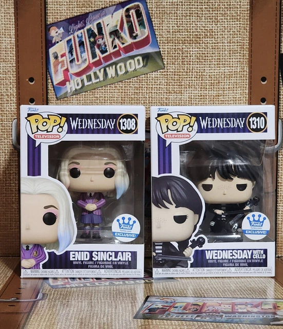 Funko POP Enid Sinclair Wednesday Addams With Cello SHOP Exclusive