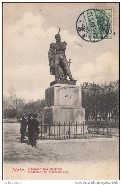 57 METZ - Monument du marechal Ney.