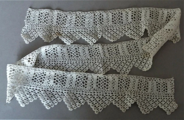 Encaje De Gancho Colgador Algodón 110CM