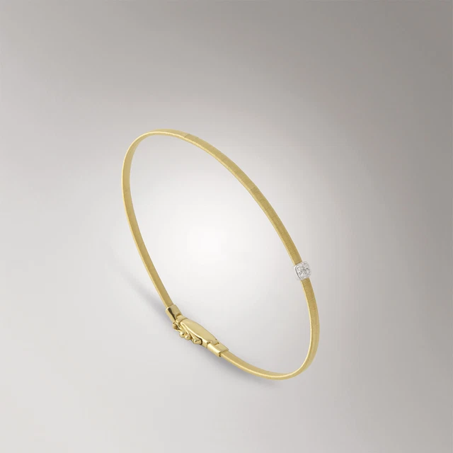 BG730-B Yw 17 Marco Bicego / Masai/Bracelet 6 11/16in/Yellow Gold and Diamonds