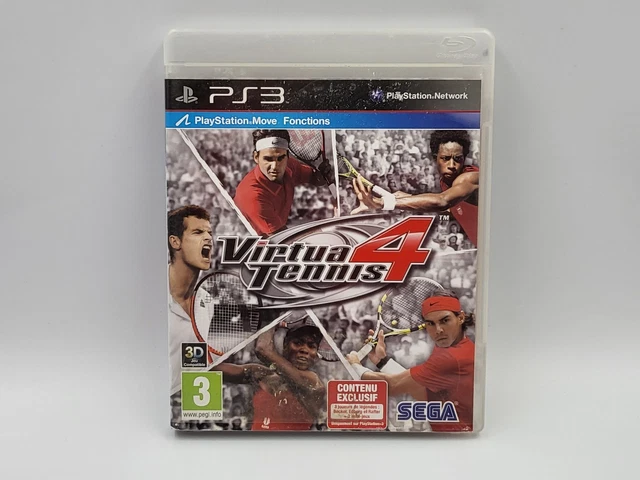 Jeu PS3 Virtua Tennis 4 PlayStation 3 d'Occasion Complet