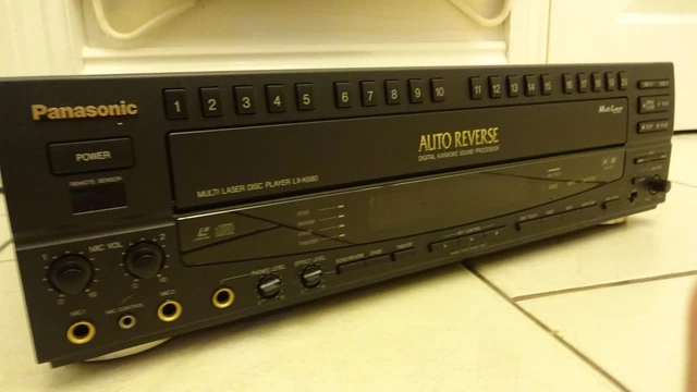 美品　完動品　パナソニック Panasonic LDプレーヤー　LX-K680 Panasonic パナソニック LX-K680 CD/LDプレーヤー カラオケ対応