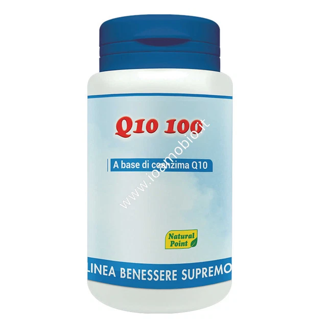 Coenzima Q10 100 - 50caps - Antiossidante contro i radicali liberi Natural Point