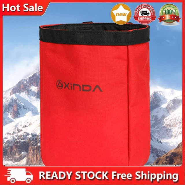 Bolsa de exploración de escalada 2L, impermeable, bolsa de herramientas de equipo exterior (rojo)