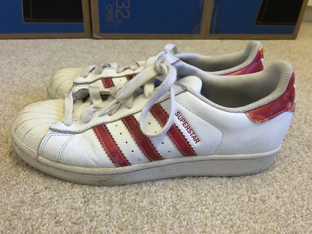 Superstar red stripe womens outlet