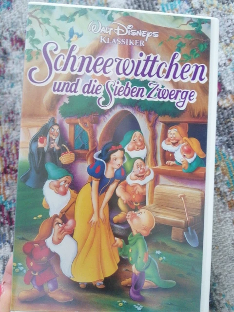 VHS SCHNEEWITTCHEN UND die sieben Zwerge Walt Disneys Klassiker ...