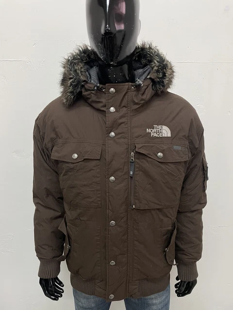 Giubbotto The North Face Taglia M Uomo Giubbino Marrone Invernale Jacket Coat