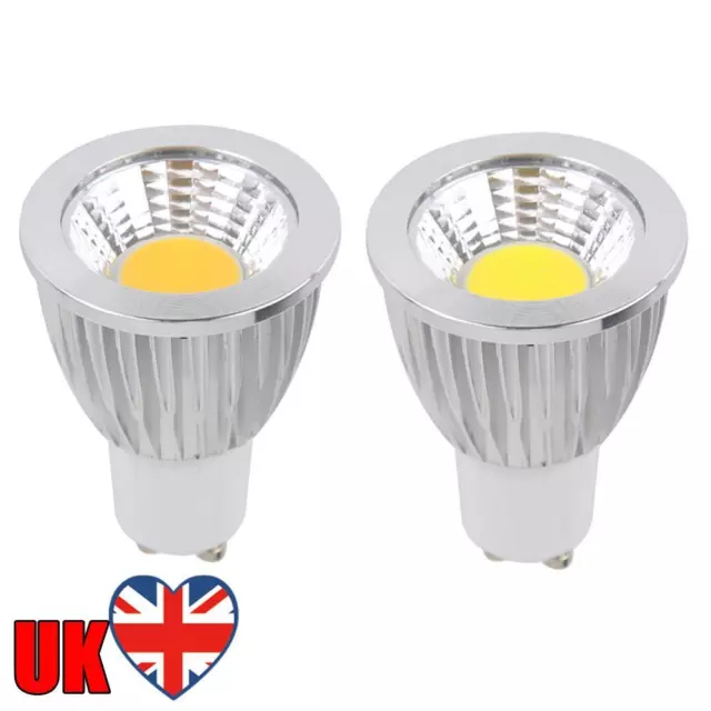 GU10 LED Light Bulb 85-265V COB led Spotlight 12W Lamp Downlight Home Lighting