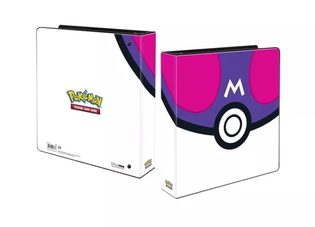 Pokémon classeur Master Ball + 40 feuilles Ultra Pro pour 720 cartes 15671