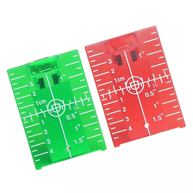 Green /Red Magnetic Target   with Stand Leg for Green /Red Beam Lasers