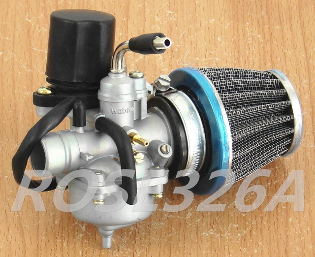 Carburateur Complet Pour Mini-moto 47cc/49cc – Avec Filtre à Air, Tuyaux Et Robinet D'essence – 2 Temps - 5