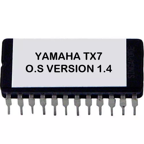 Yamaha TX7 Latest OS v1.4 Firmware Upgrade Update Puce TX-7 Eprom ROM