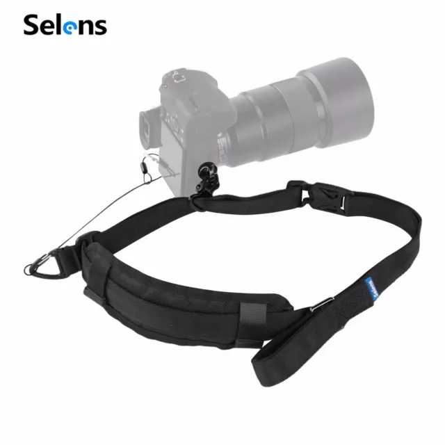 Quick Rapid Shoulder Sling Belt Neck Strap for Camera SLR/DSLR Nikon Canon Sony