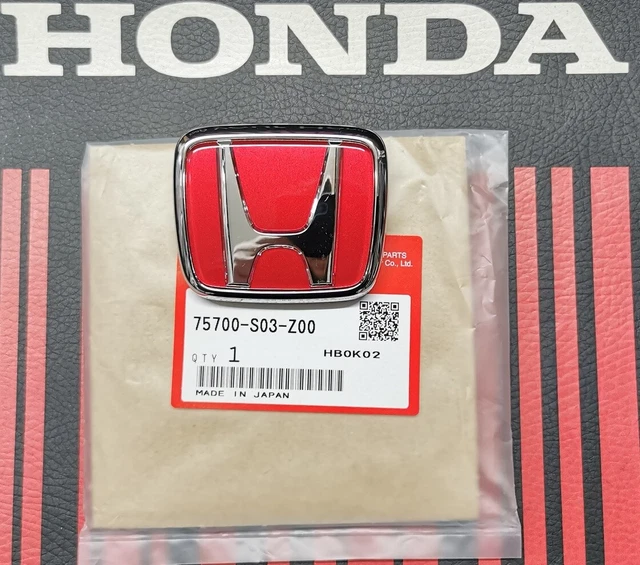 GENUINE HONDA CIVIC Type R Ek9 Rear Red H Badge 1996 - 2000 £46.99 ...