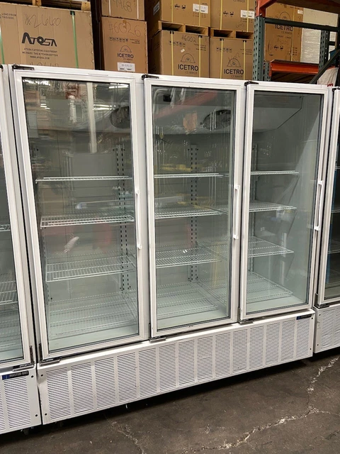 3 Glass Door Refrigerator Master-Bilt BMG-74 Merchandiser NSF 115V Cooler #9167